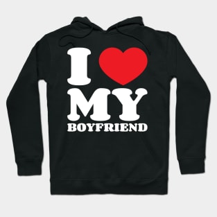 I Love My Boyfriend v5 Hoodie